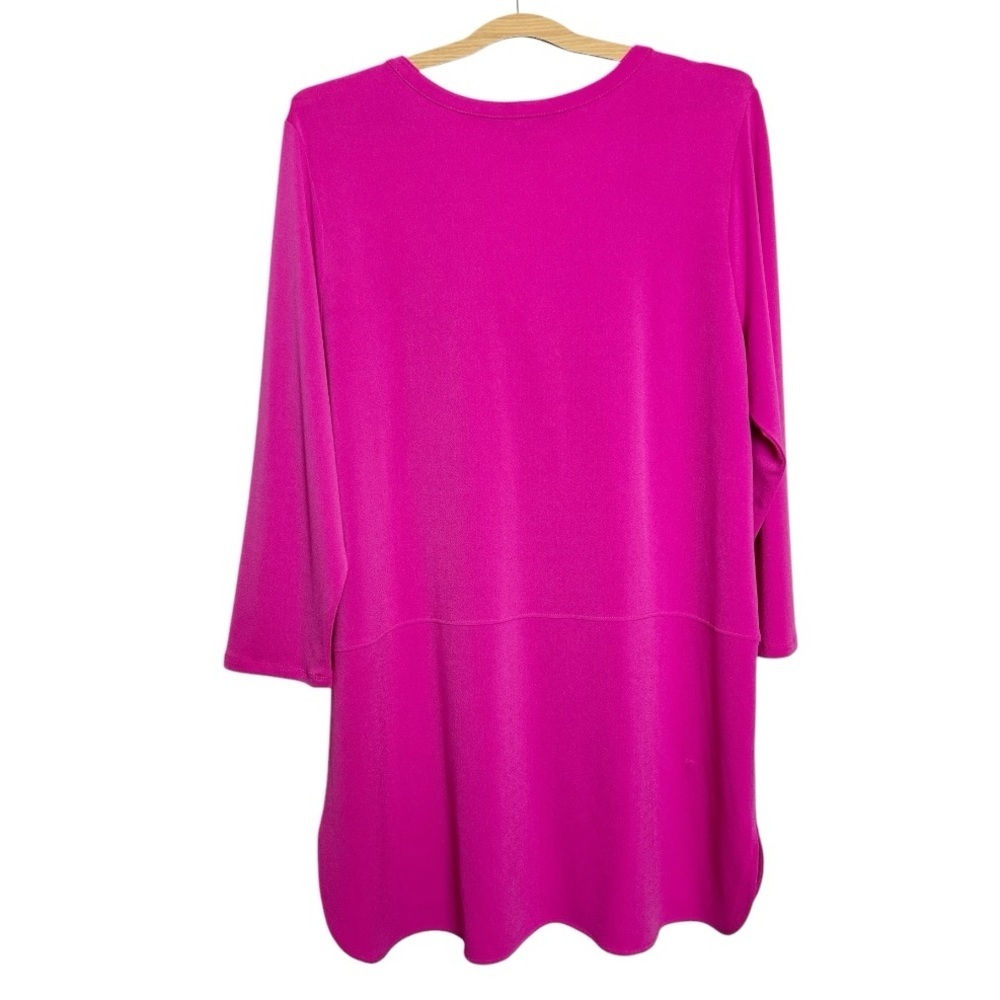 Lauren Ralph Lauren Tunic Fuchsia 3/4 Sleeve
Size 2X - Picture 2 of 9